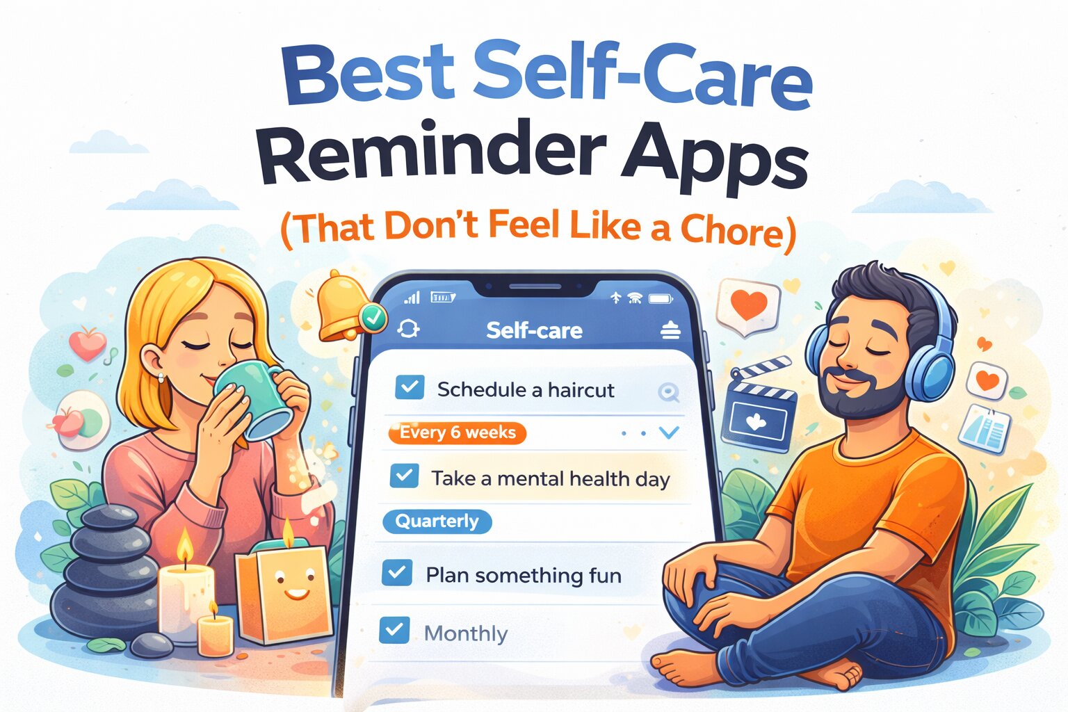 Best Self Care Reminder Apps